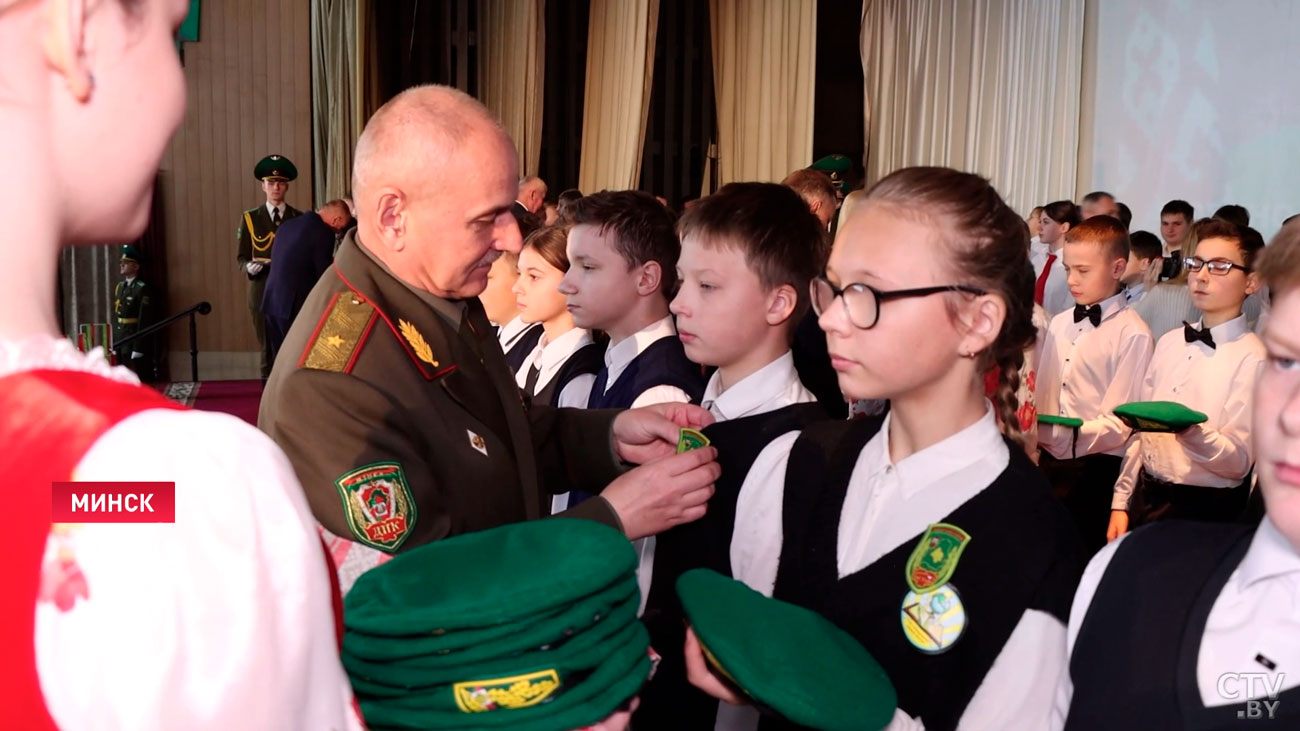 Военно-патриотический клуб «Застава» открылся при Институте пограничной службы-1