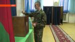 «Это долг каждого гражданина – выбирать для себя кандидата». Чётко и слаженно голосуют военнослужащие на местных выборах 