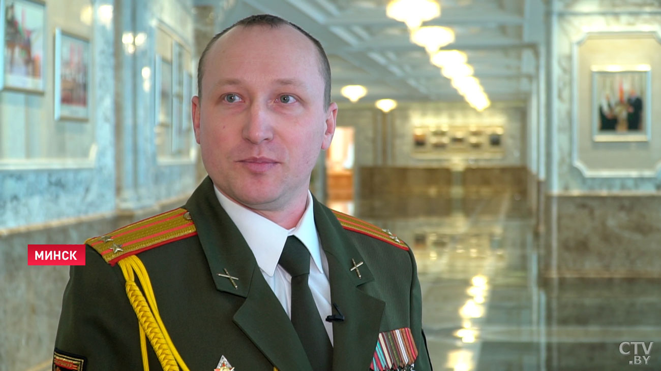 «Место, в котором вершится будущее нашей страны». Военнослужащие посетили Дворец Независимости-10