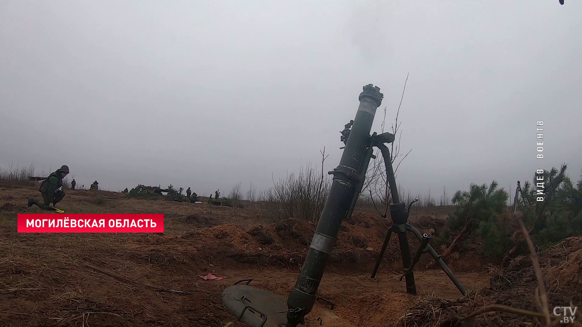 На Осиповичском полигоне курсанты Военной академии получили практику в стрельбе из различных видов оружия -1
