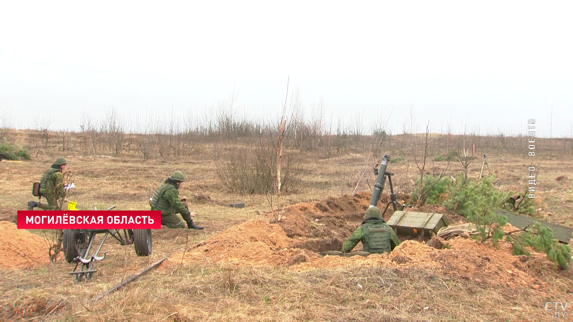 На Осиповичском полигоне курсанты Военной академии получили практику в стрельбе из различных видов оружия -10
