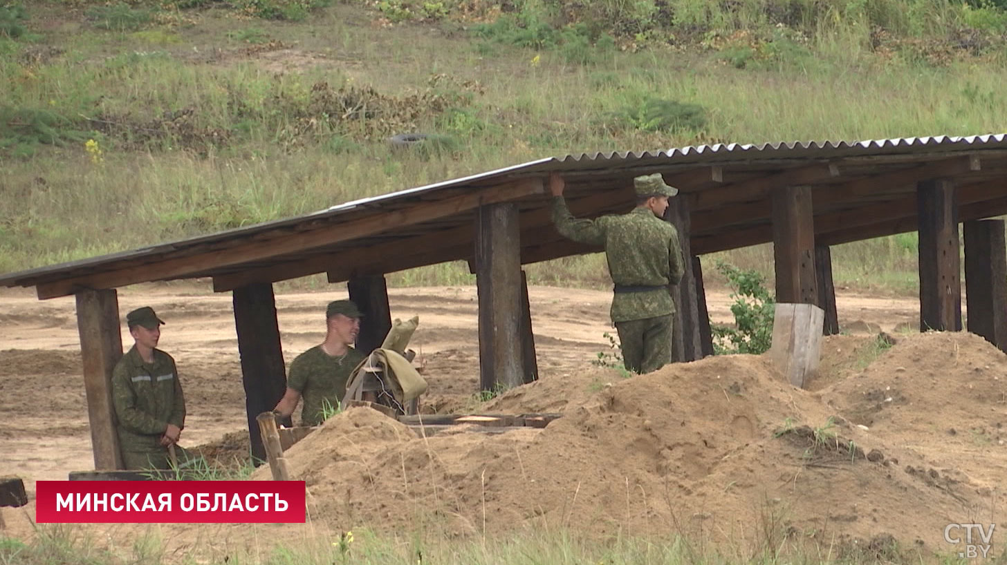 «Когда техника проезжает над головой – страшно». Курсанты Военной академии прошли боевое крещение на полигоне-1