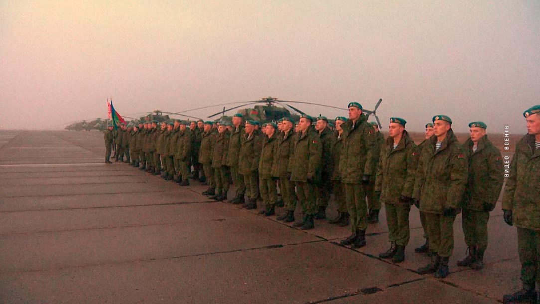 Белорусские военные отправились на учения «Нерушимое братство – 2021»