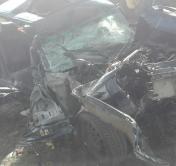 Под Солигорском из-за аварии оказалась зажата пассажирка Volvo