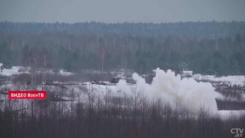 130 км марша и стрельба из всех видов оружия. Военнослужащие на полигоне под Борисовом выполнили тренировочные упражнения-7