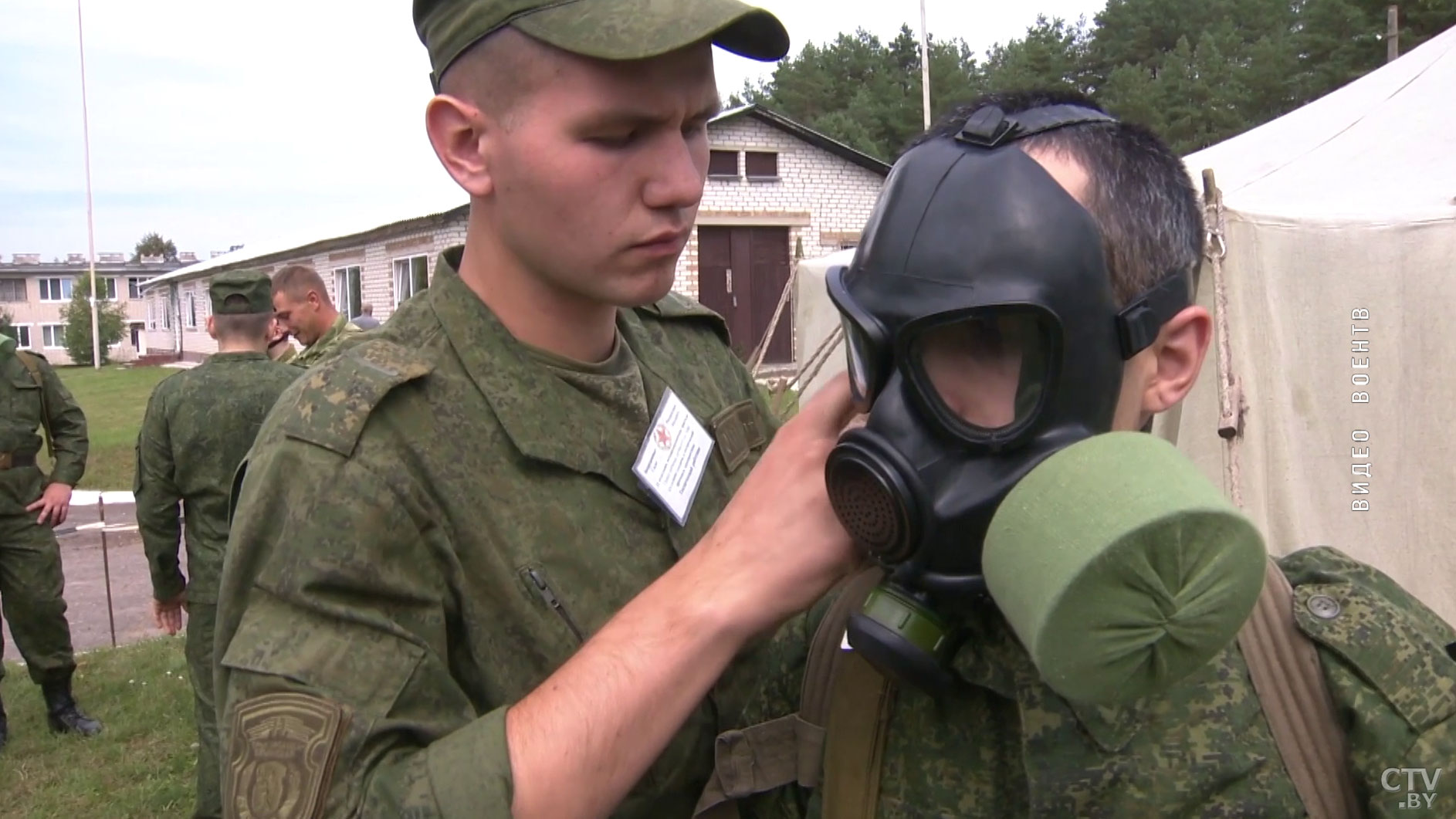 Комплексное учение продолжается на западных рубежах Беларуси. Были призваны военнослужащие из запаса-9