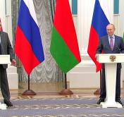 «Со старшим братом посоветуемся и решим». У Лукашенко спросили, когда он покинет белорусов