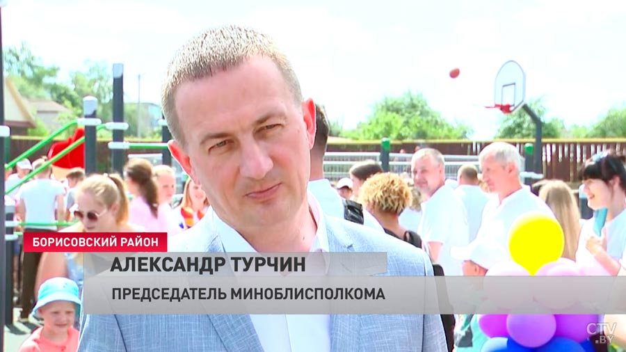 Александр Турчин на открытии воркаут-площадки: для агрогородка Лошница, я уверен, это событие-10 Александр Турчин на открытии воркаут-площадки: для агрогородка Лошница, я уверен, это событие-10