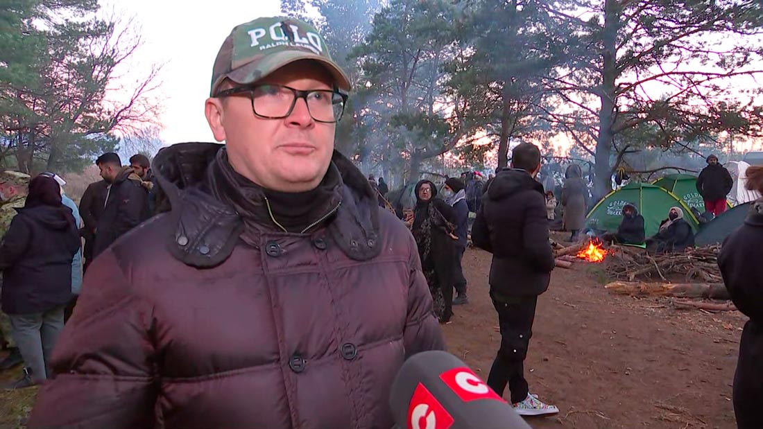 Юрий Воскресенский в лагере беженцев: вся моральная ответственность за любого умершего лежит на польской стороне