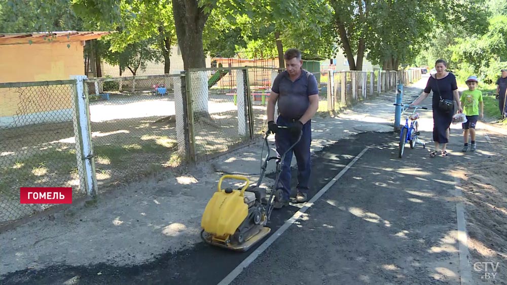 От асфальтирования дорожки до нового бассейна. Вот как власти Гомеля помогают людям-34