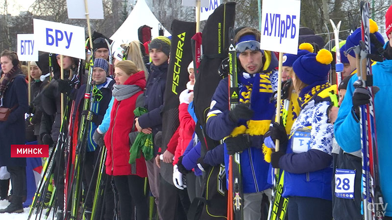 Всебелорусская студенческая лыжня собрала на лыжероллерной трассе в Веснянке участников из более чем 50 вузов-6