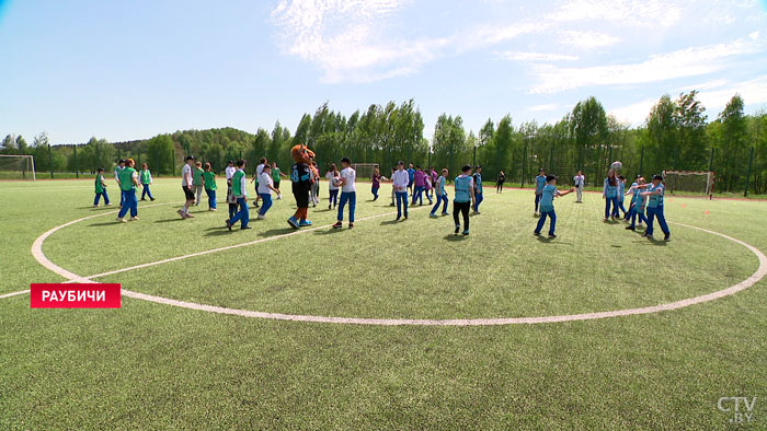 В Раубичах проходят Всебелорусские Игры победителей для детей с онкологией в ремиссии-1