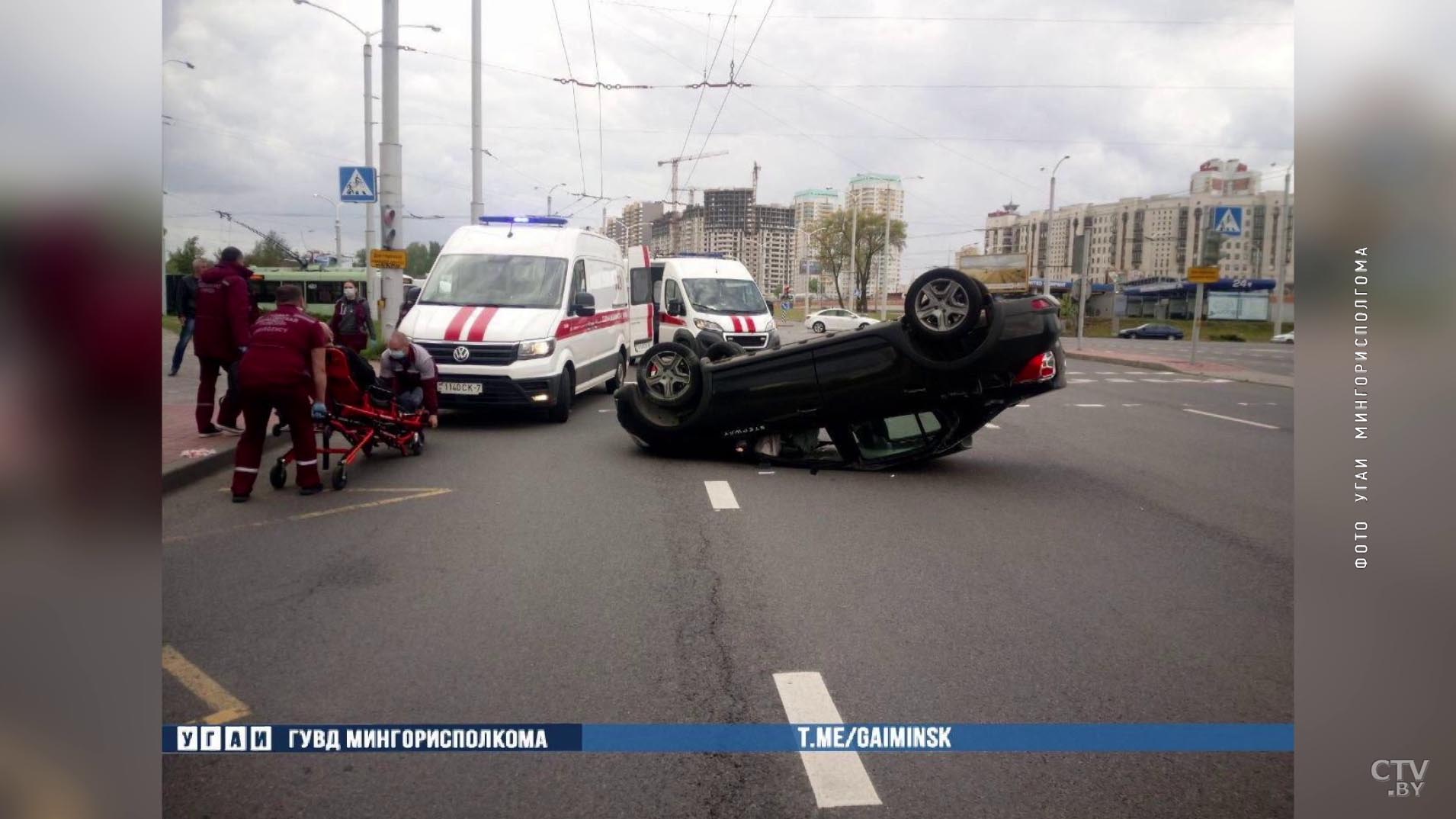 «Всё-таки погодные условия». ГАИ о всплеске аварий в Беларуси на выходных-1