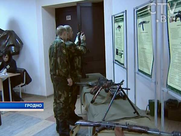 Военные вузы Гродно 16 февраля провели «День открытых дверей»