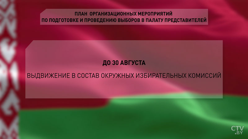 Опубликованы календарные планы парламентских выборов-1