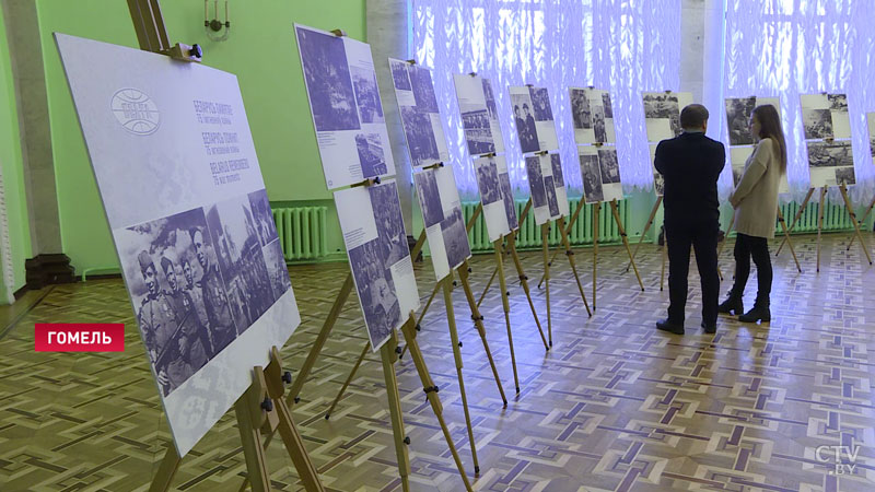 Помогает сохранить историческую справедливость. Фотовыставка «Беларусь помнит. 75 мгновений войны» проходит в Гомеле -1