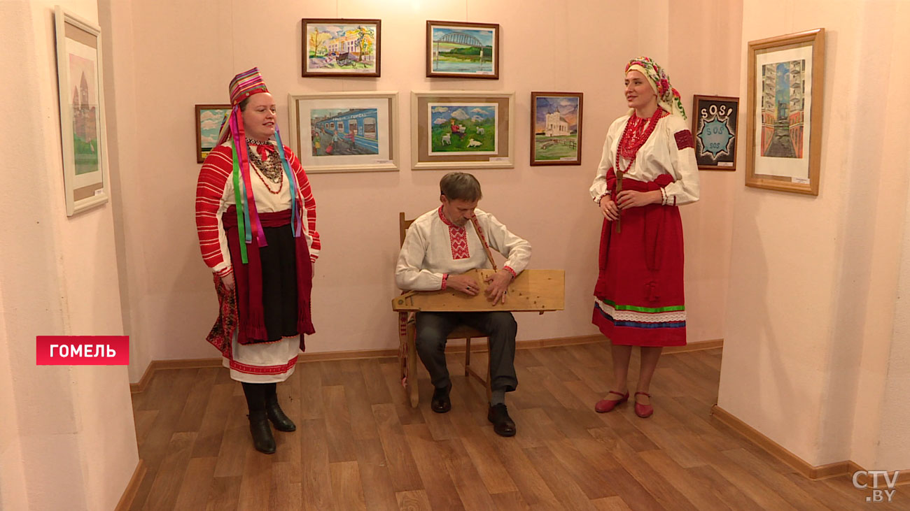 Выставка-конкурс «Дети рисуют мир» открылась в Гомельской области-1