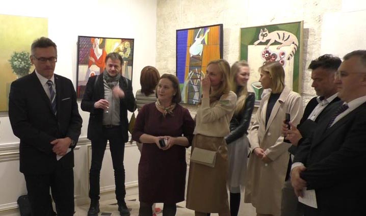 В Несвиже открылась выставка скульптур и картин, посвященных белорусским пейзажам, трёх художников и известного скульптора В Несвиже открылась выставка скульптур и картин, посвященных белорусским пейзажам, трёх художников и известного скульптора