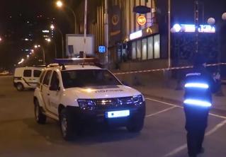 В центре Киева неизвестные из гранатомёта обстреляли здание