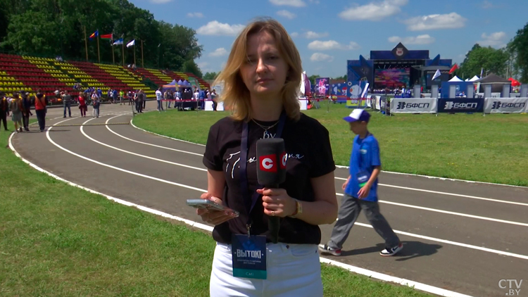 Олимпийский квест, 25 спортивных локаций, фуд-зона – в Пружанах стартовал 3-й день фестиваля «Вытокi»-1