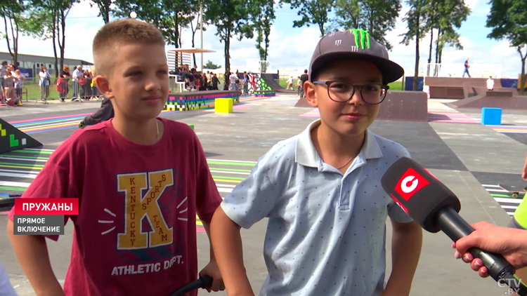 Олимпийский квест, 25 спортивных локаций, фуд-зона – в Пружанах стартовал 3-й день фестиваля «Вытокi»-7