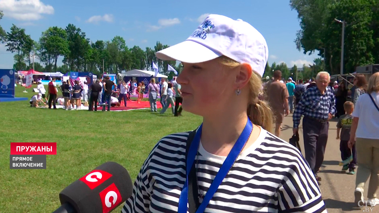 Олимпийский квест, 25 спортивных локаций, фуд-зона – в Пружанах стартовал 3-й день фестиваля «Вытокi»-10