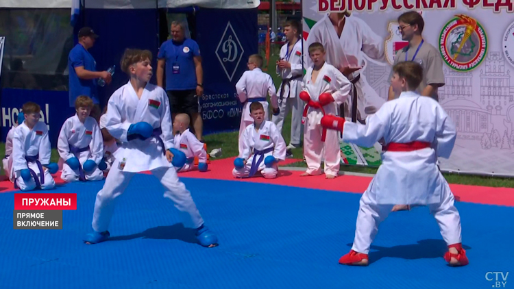 Олимпийский квест, 25 спортивных локаций, фуд-зона – в Пружанах стартовал 3-й день фестиваля «Вытокi»-4