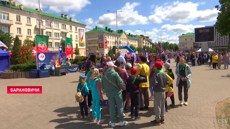 Барановичи принимают фестиваль «Вытокі» – попробовать свои силы можно в разных видах спорта-1