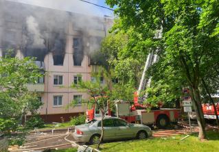 В Москве в жилом доме произошёл взрыв газа