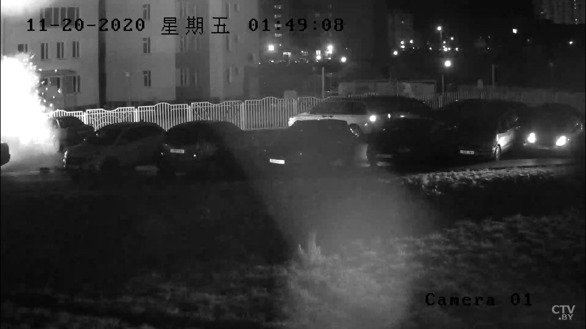 В Гродно повредили машину милиционера. Возбуждено уголовное дело-1