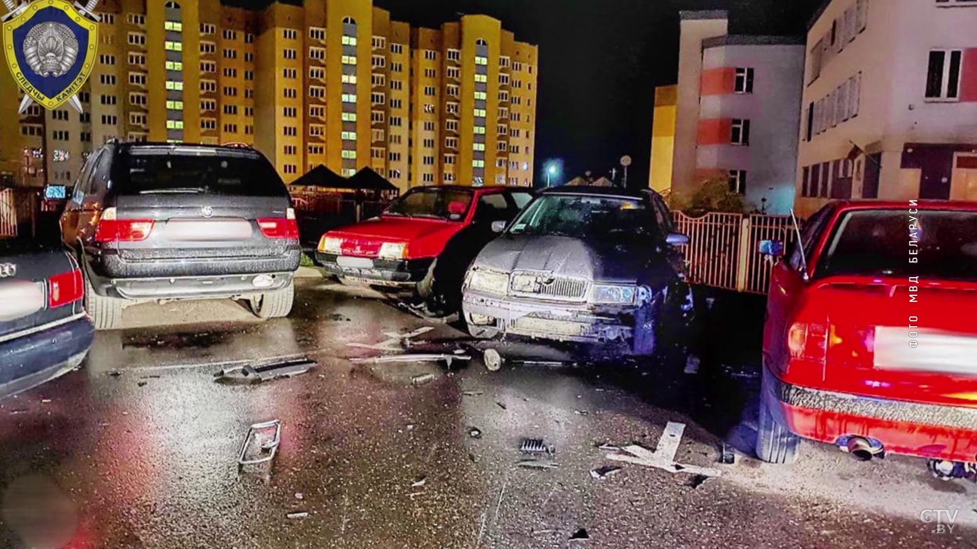 В Гродно повредили машину милиционера. Возбуждено уголовное дело-4