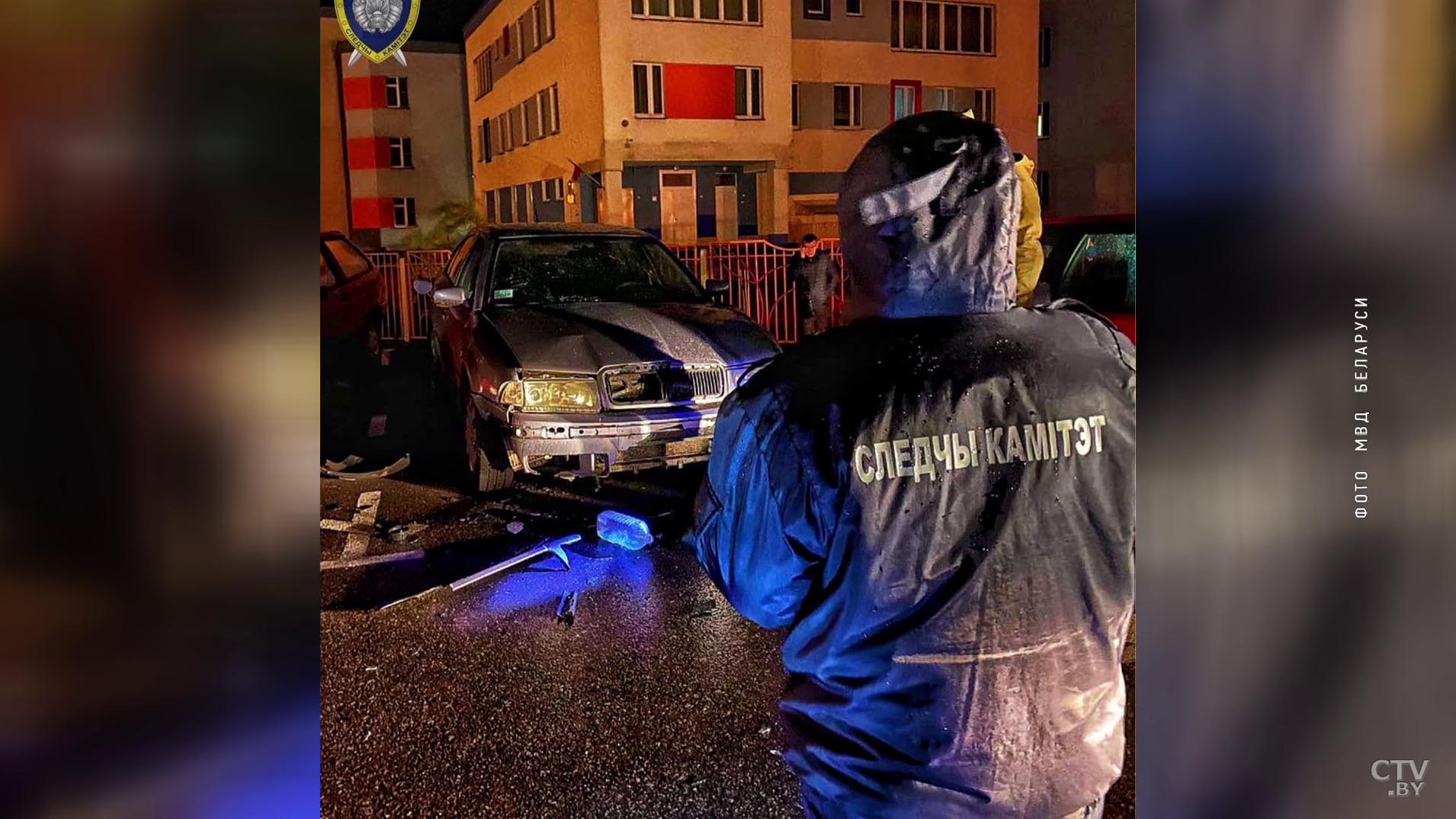 В Гродно повредили машину милиционера. Возбуждено уголовное дело-10
