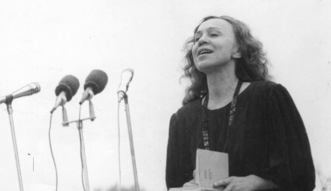Её называли белорусской Ахматовой. Вспоминая Евгению Янищиц:  «Сапраўды, гаварыла з ёю Неба»-60