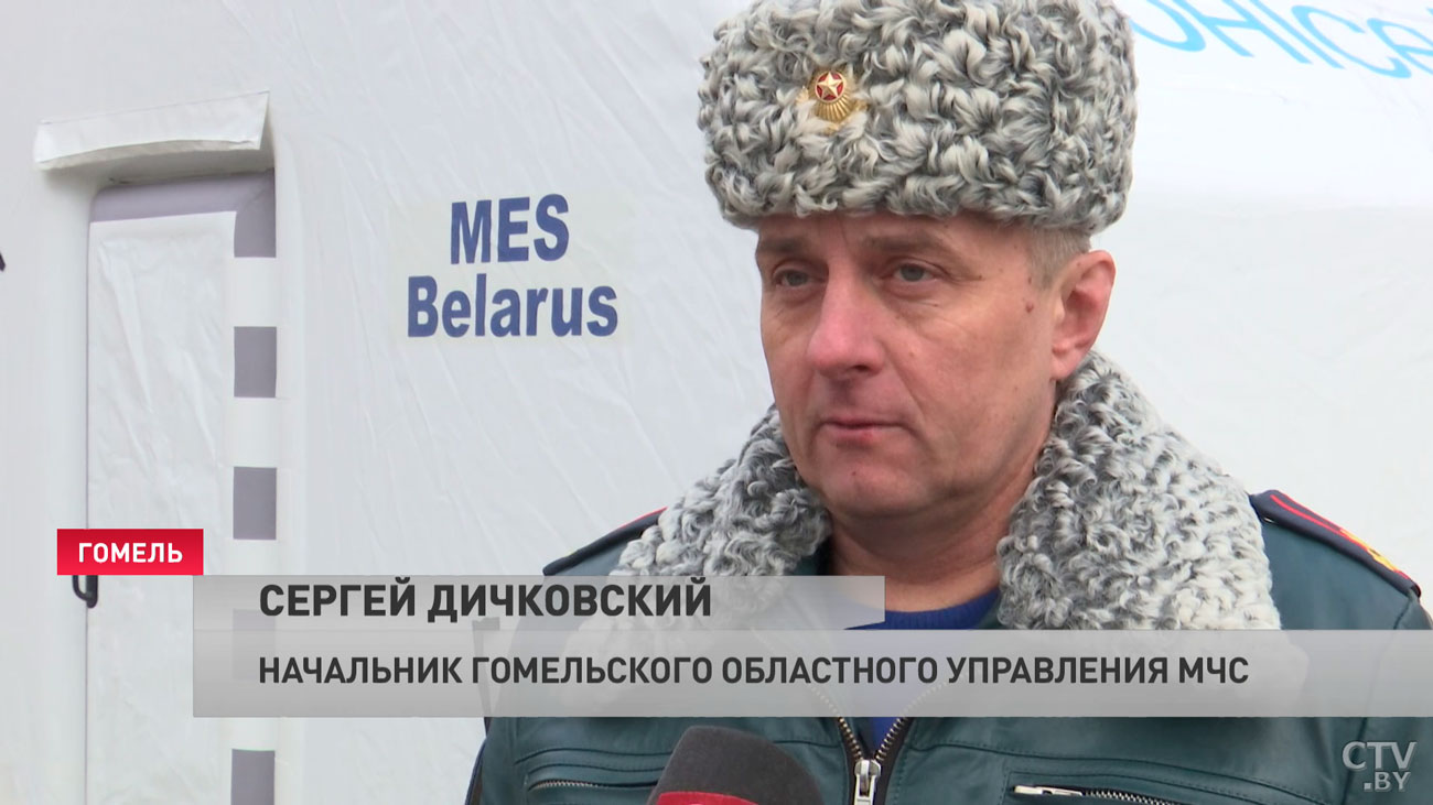 ЮНИСЕФ передал спасательное снаряжение Гомельскому областному управлению МЧС-7
