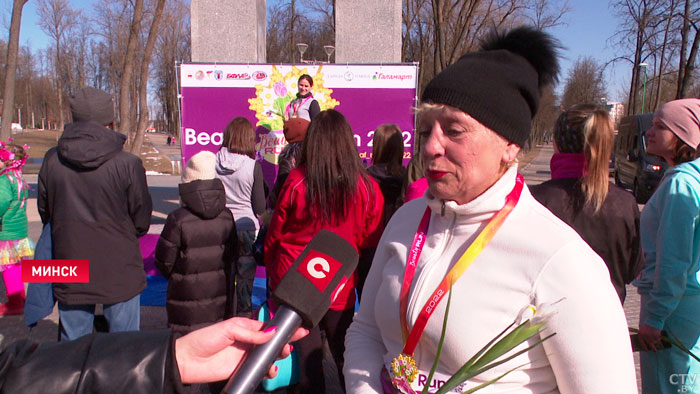 «Специально готовила костюм». Посмотрите, как прошёл женский забег Beauty run в Минске-10