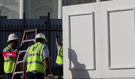 4-метровый забор отгородит Белый дом от злоумышленников и туристов