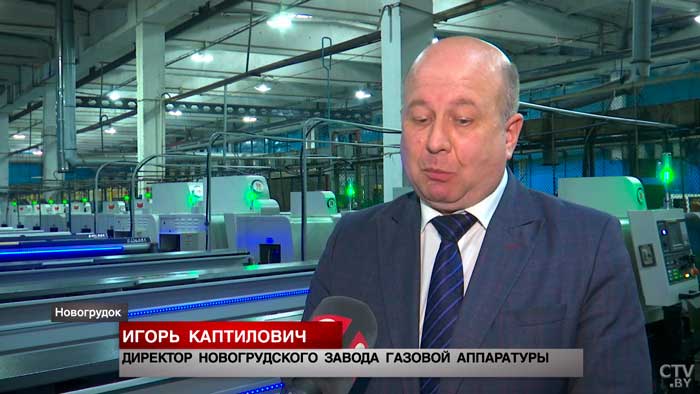 Стремятся к полной роботизации. Новогрудский завод газовой аппаратуры нашёл новые направления развития во время санкций-19 Стремятся к полной роботизации. Новогрудский завод газовой аппаратуры нашёл новые направления развития во время санкций-19