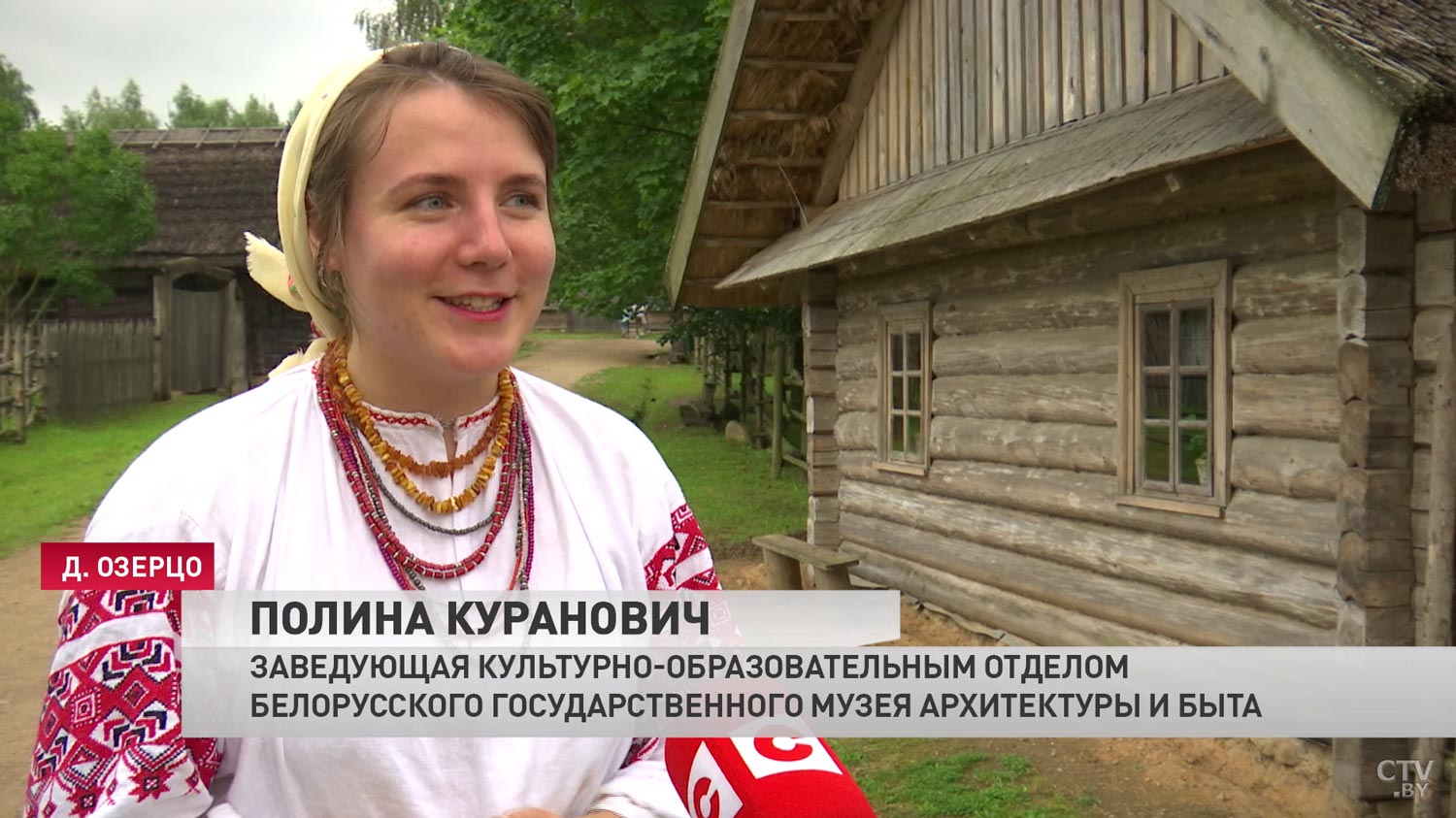 Заглянули в корчму и попробовали национальные блюда. Как в Музее народной архитектуры и быта прошел обряд «Зажинки»-14