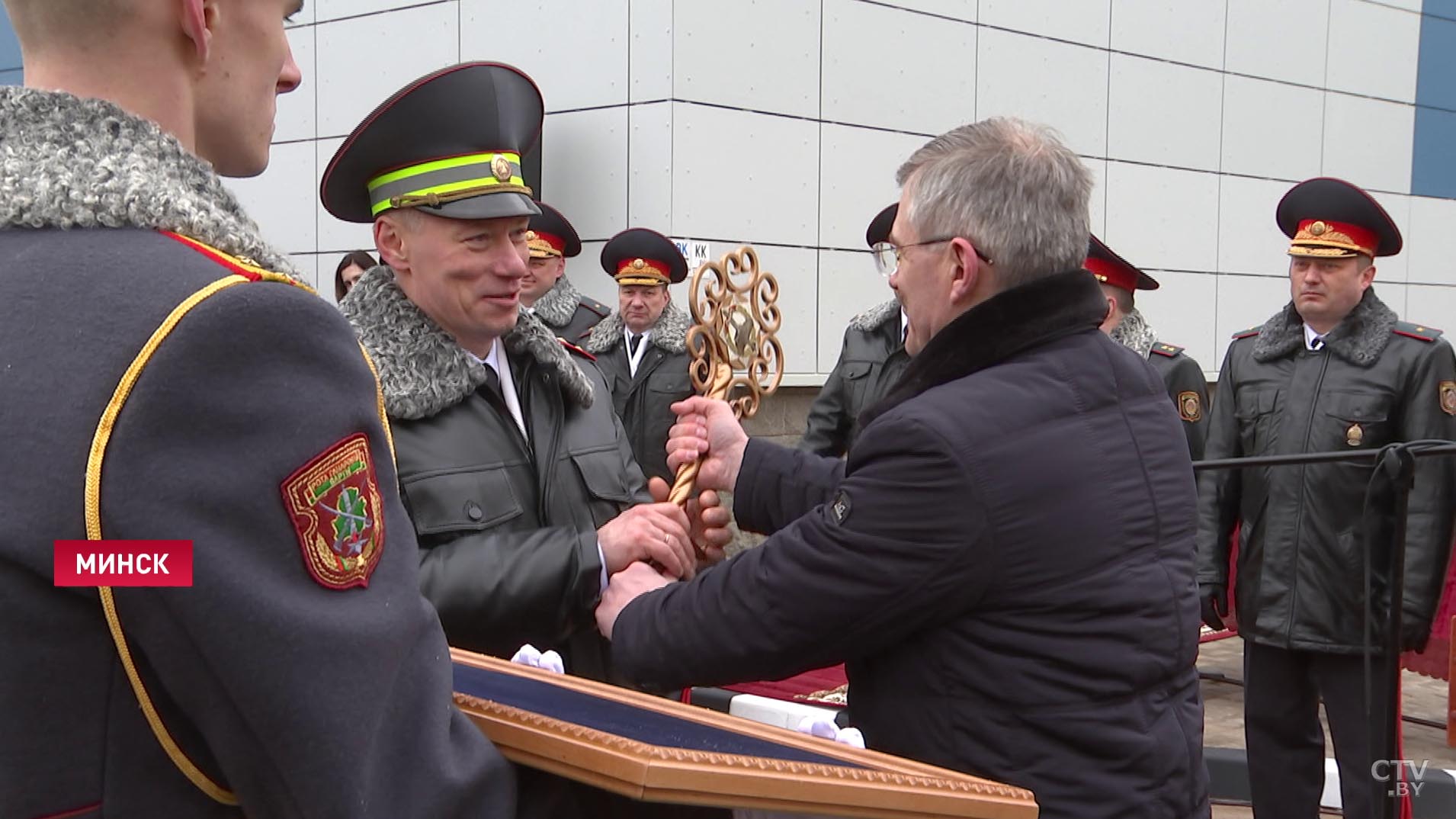 В Минске открыли обновлённое здание главного управления ГАИ МВД Беларуси-1