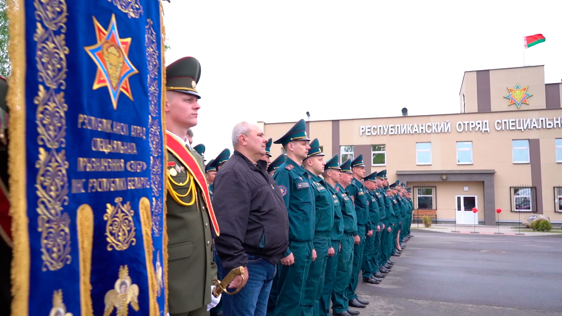 Новое здание дежурной смены открыли в Республиканском отряде специального назначения «ЗУБР»