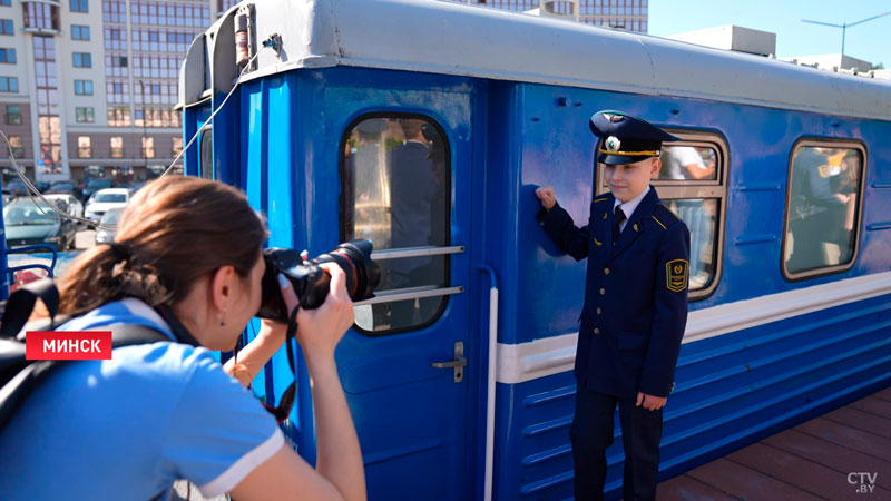 Детская железная дорога открыла сезон летних перевозок-1