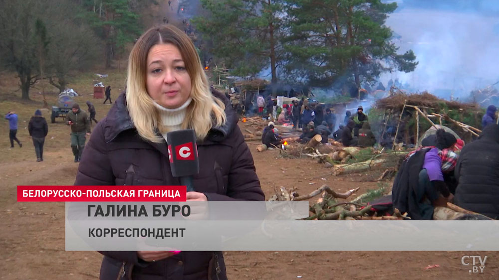 Ждут очередную партию гуманитарного груза. Что происходит на 8-й день в лагере беженцев на границе?-4
