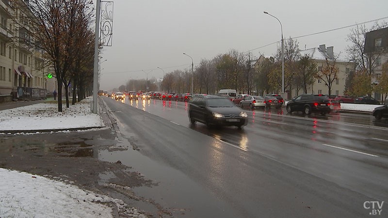 В первый день зимы в Беларуси ожидаются снег и до -16°C