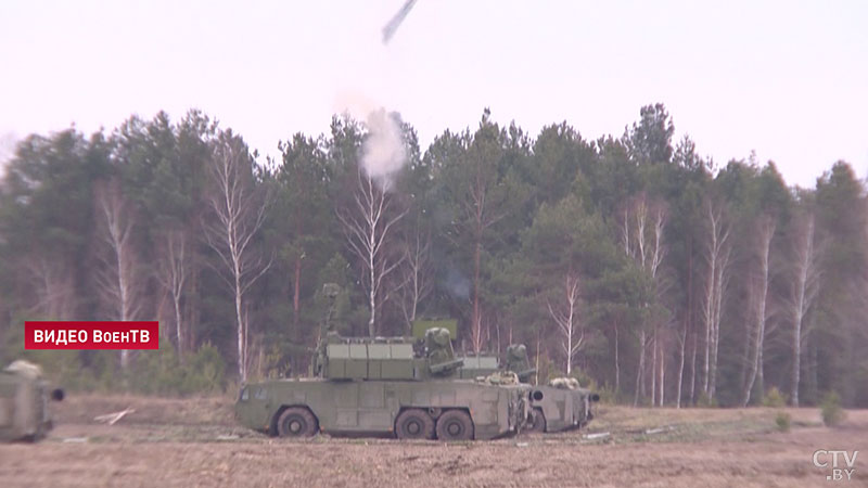 БелАЭС под надёжной защитой. В военную часть Островецкого района поступила пятая батарея ЗРК «Тор-М2»-25